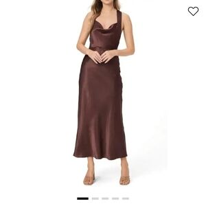 NWT PAIGE Marcel Dress in Rum Raisin Size 0